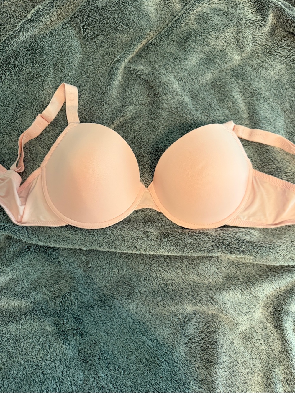 Juicy Couture Pale Pink Lightly Padded Underwire Bra
